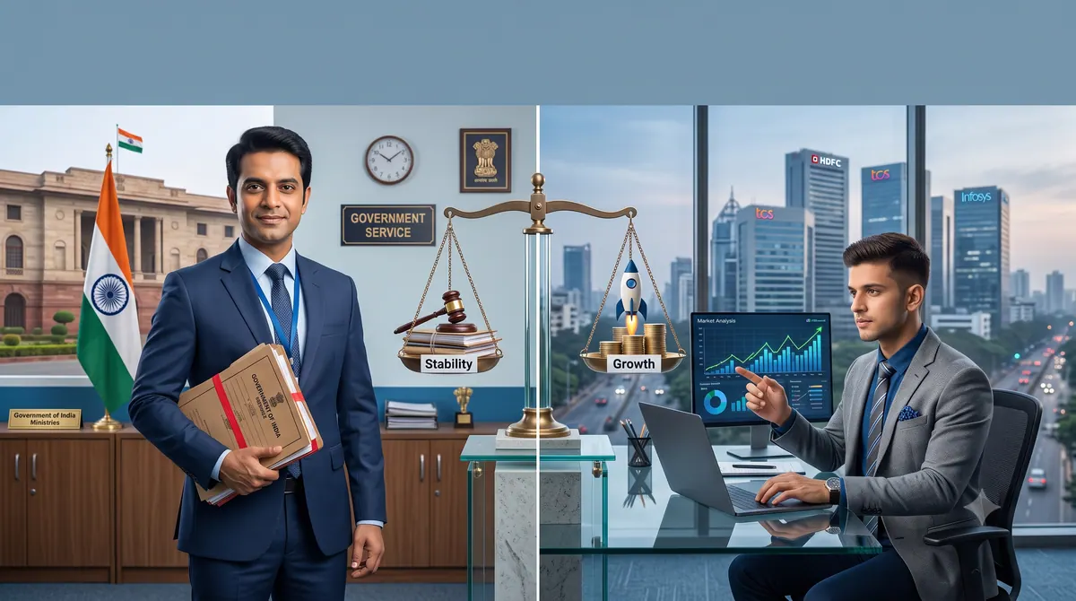 Government Job vs Private Job in 2026: Which Career Is Better for You? — Career Guide explainer