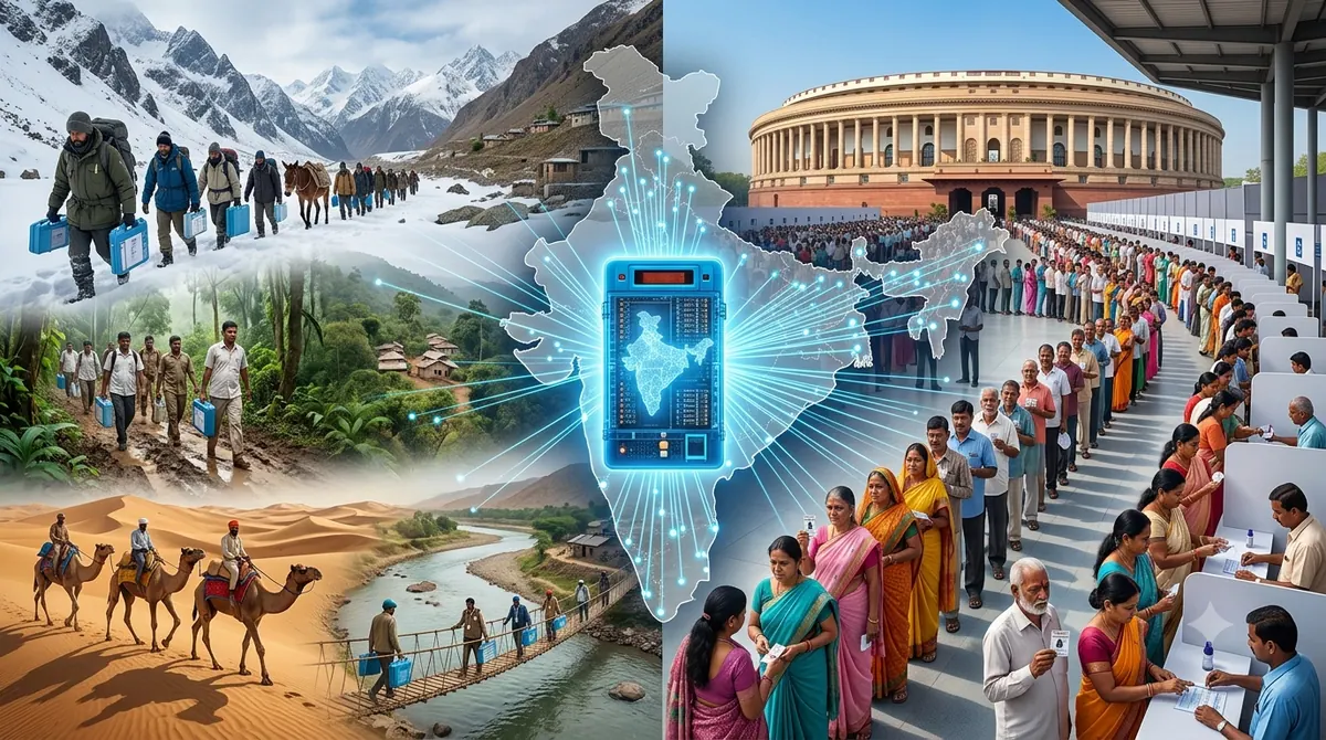 How Does the Election Commission of India Conduct the World's Largest Election? — Government System explainer