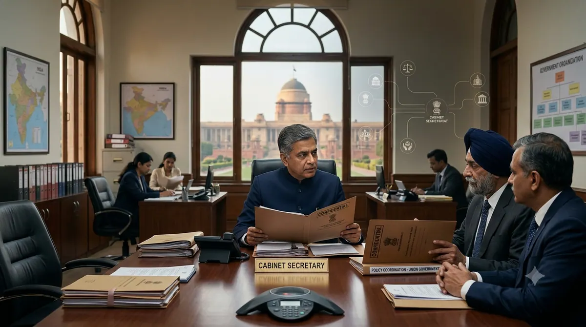 What Does the Cabinet Secretary Actually Do? The Most Powerful Bureaucrat in India Explained — Government System explainer