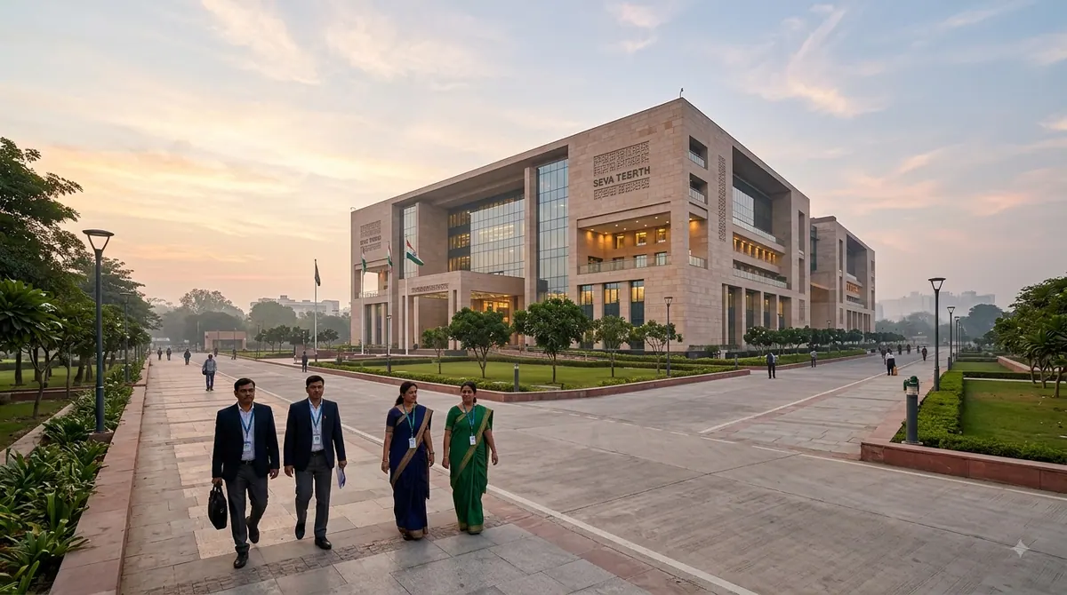 Why Did the PMO Move Out of South Block? The Story Behind India’s New Seva Teerth — Government Facts explainer