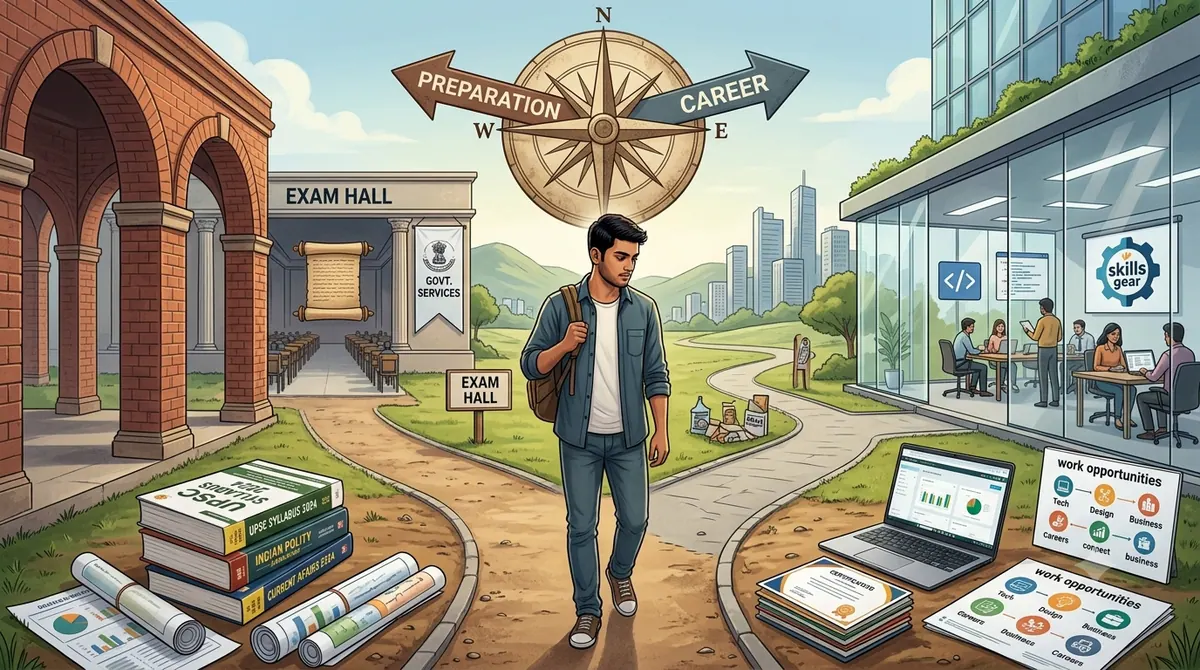 Why Do Aspirants Feel Guilty for Having a Backup Plan? — Exam Culture & Society explainer