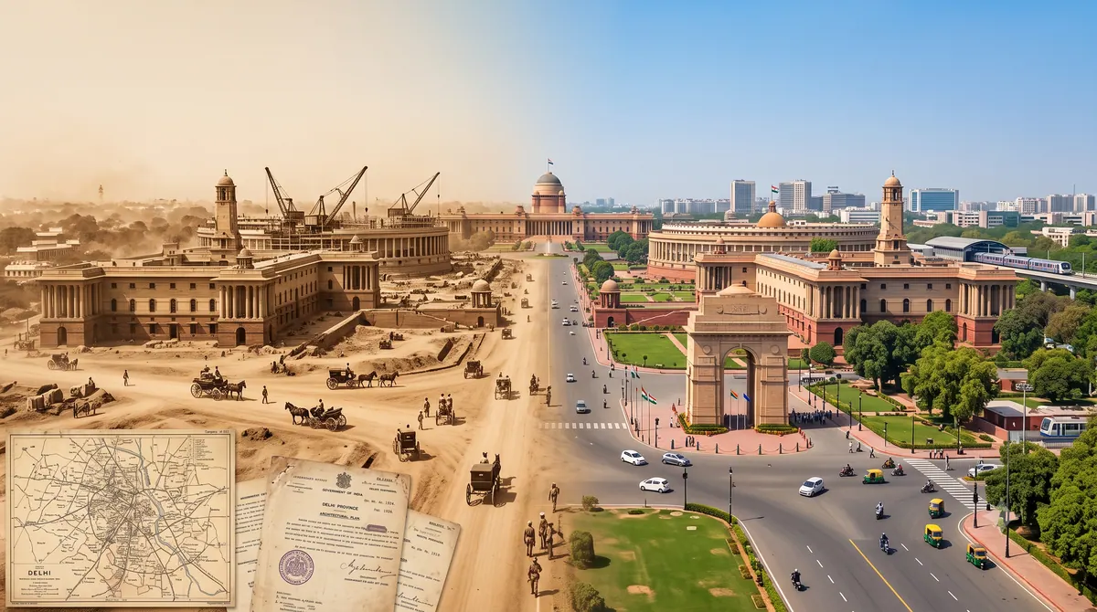 Why Was New Delhi Chosen as India's Capital? The History Behind the Decision — Government History explainer